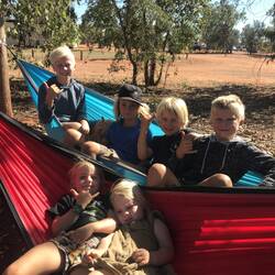 The crew - Flynn, Dylan and Gwen