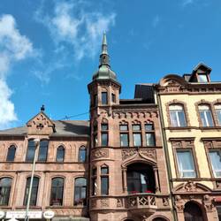 Schöne alte Häuser