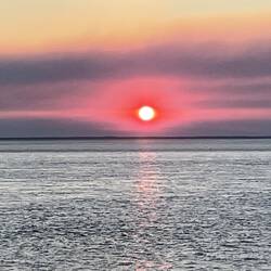 Red sunset