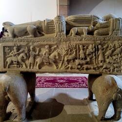 I heard in medieval times that the size of the animals genitalia indicated how powerful the person was