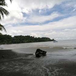 Die Drake Bay bei Ebbe