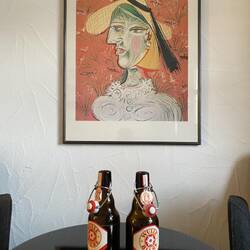 … den Kühlschrank erleichtere ich um diese zwei Flaschen … 🍻