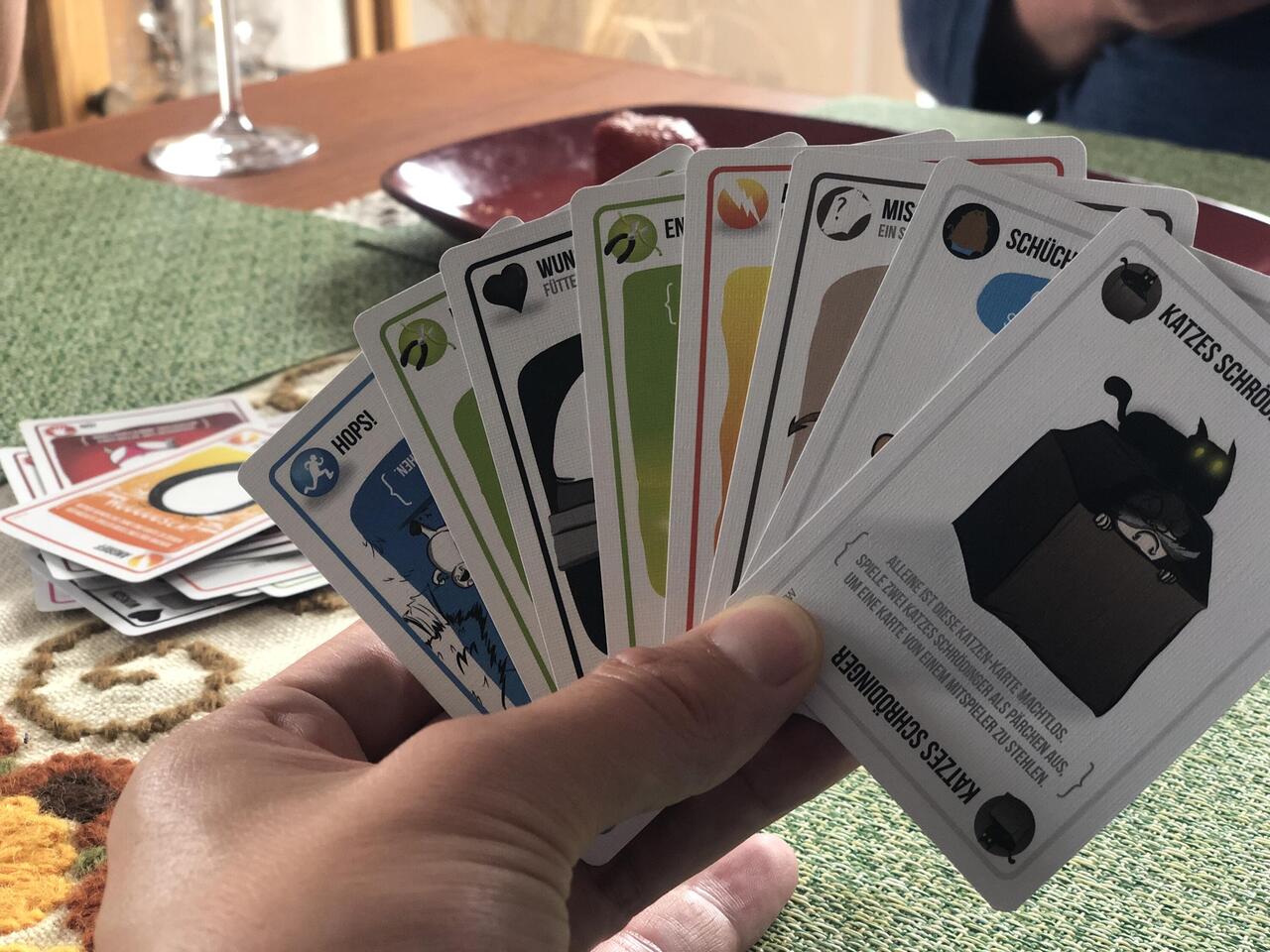 Das Spiel gewinne ich - zwei Entschärfungskarten