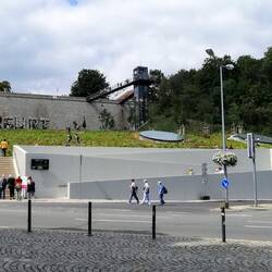 Blick auf die altehrwürdige Festung