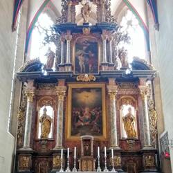 Der barocke Hochaltar der St. Severikirche