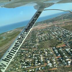 Flying back to Broome