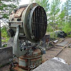 ... um das Ziel, den Feind anzustrahlen.