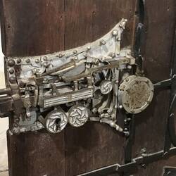 Serrure de la porte de la sacristie