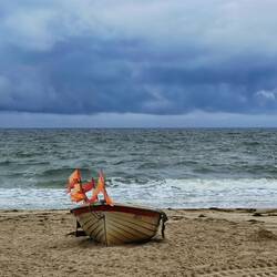 letzter Blick aufs Meer