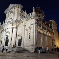 Die Kathedrale von Dubrovnik.