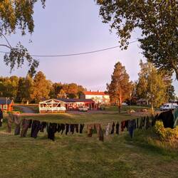 Wäsche waschen die Erste ...