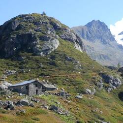 Starten af turen mod passet Col de Montseti
