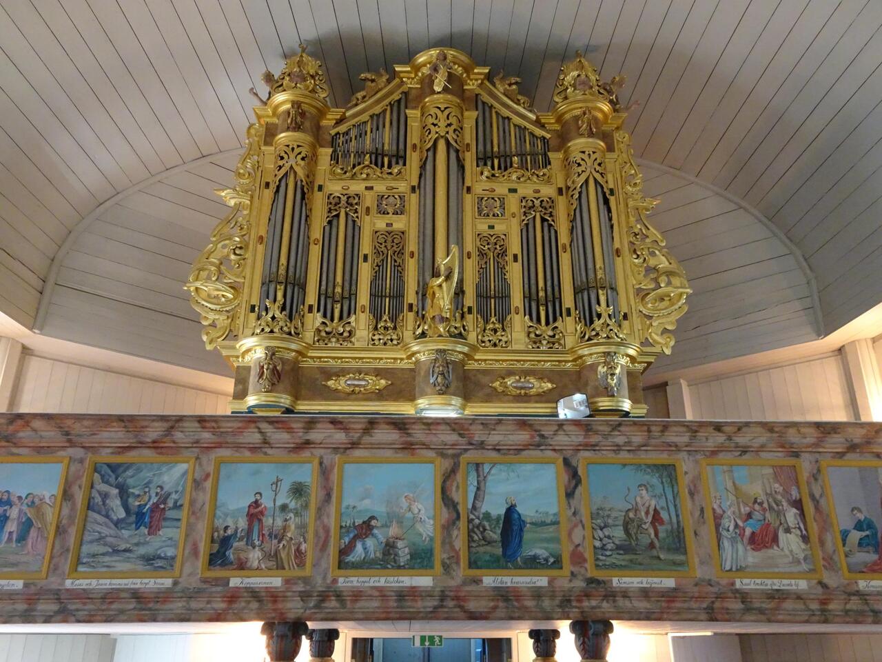 Die Orgel, gebaut 1608 in Spandau