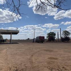 I reckon we might be in the outback.