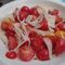 Tomaten ebenfalls aus dem Garten mit super leckeren Olivenöl