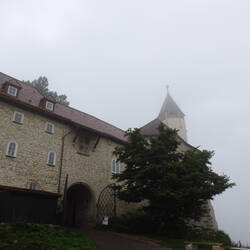 Eingang zur Burg Teck