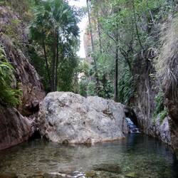 Middle Pool on the way in