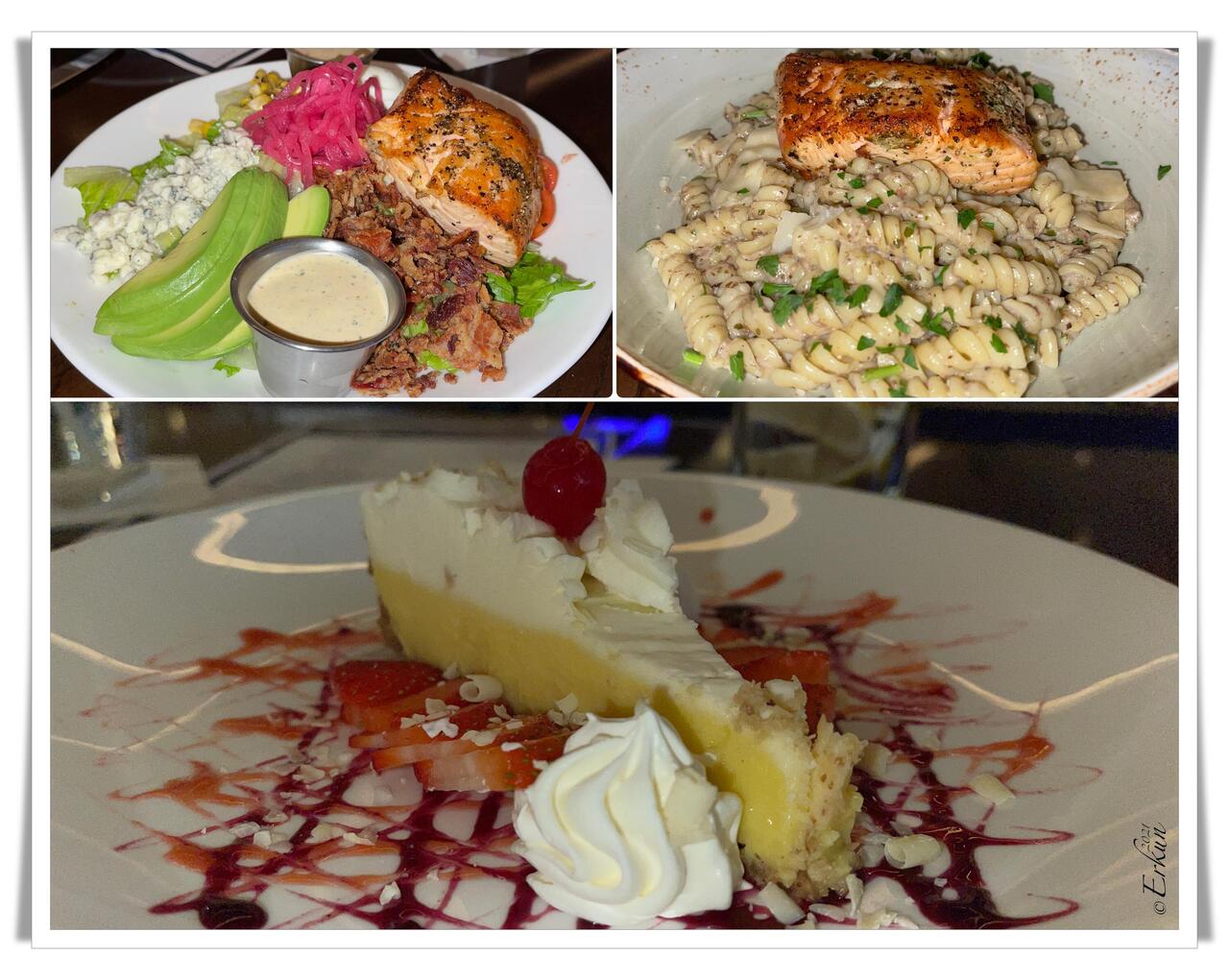 A very satisfying dinner — Houston Airport Marriott, TX.