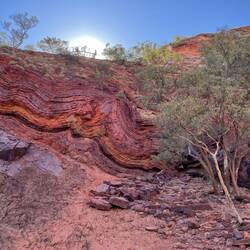 Twisted rocks