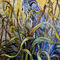 Detail from the mosaic wall leading to the Terminal B parking structure — IAH ... Houston, TX.