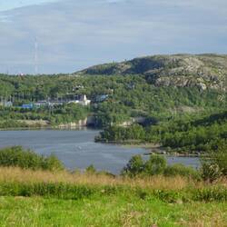 Das russische Wasserkraftwerk Skoltefoss