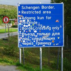 Ich habe kein Visum und bleibe daher in Norwegen.