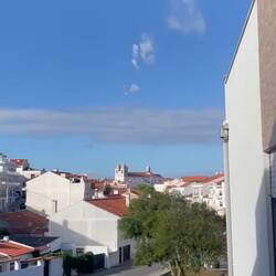 The church from our AirBnB. Bells AND fireworks!