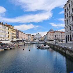 Canal Grande in Trieste