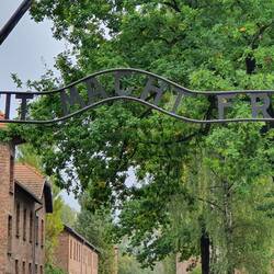 Eingang Lager Ausschwitz I