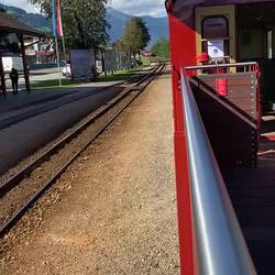 … nochmals den Gegenzug vorbei lassen …