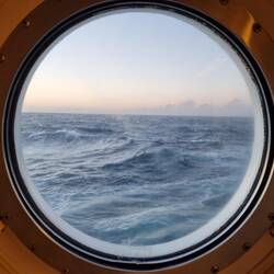 Die See wird langsam wieder ruhiger...