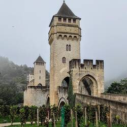 Le pont Valentré a la sortie de Cahors