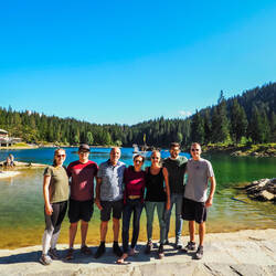 Usflog a Caumasee