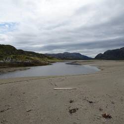 ... und Richtung Landesinnere