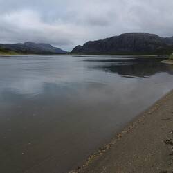 Das Mündungsbecken ist voll.