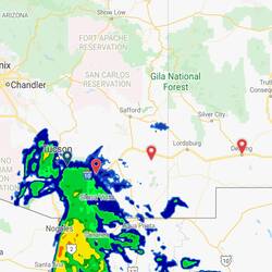 Storm caught me and was moving northeast 😭