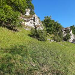 Umgeben von schönen Felsen