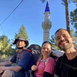 Annalie (Philippinen), ihr Freund (Istanbul) & ich