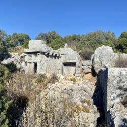Ruinen der antiken Stadt Phellos