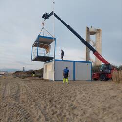 Es wird abgebaut