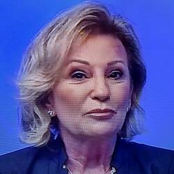 So sieht sie gestylt in unserem Bord-TV aus...