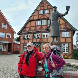 Endstation, Lütjenburg Marktplatz nach 150 km!