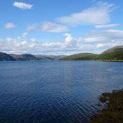 Gute Aussicht beim Abstecher nach Lanabukt
