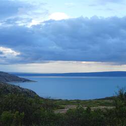 Erster Blick auf den Varangerfjord