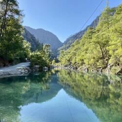 Der Göynük Canyon war wirklich sehr schön.