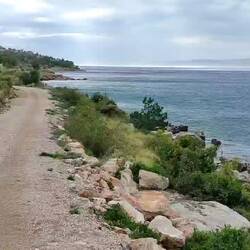 Sieht ein bisschen so aus als würde das Wasser dampfen