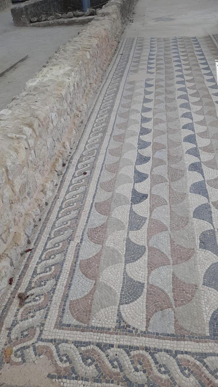 Die schönen Mosaiken der römischen Villa in Séviac