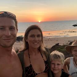 Last sunset at Middle Lagoon