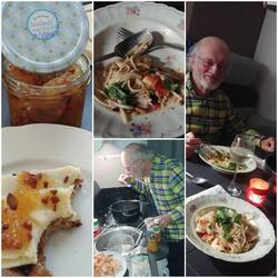 Frühstück und Abendessen
