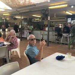 Happy hour - fishing club bar